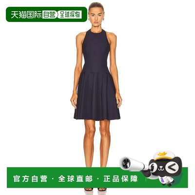 1h可退 香港直邮Alaia 女士 迷你背心裙 AA9R11012T001 blue蓝色