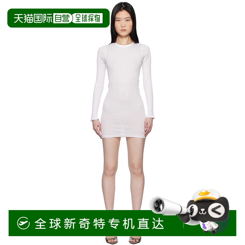 香港直邮潮奢 Alexander Wang 亚历山大 王 女士 白色 Long Sleev