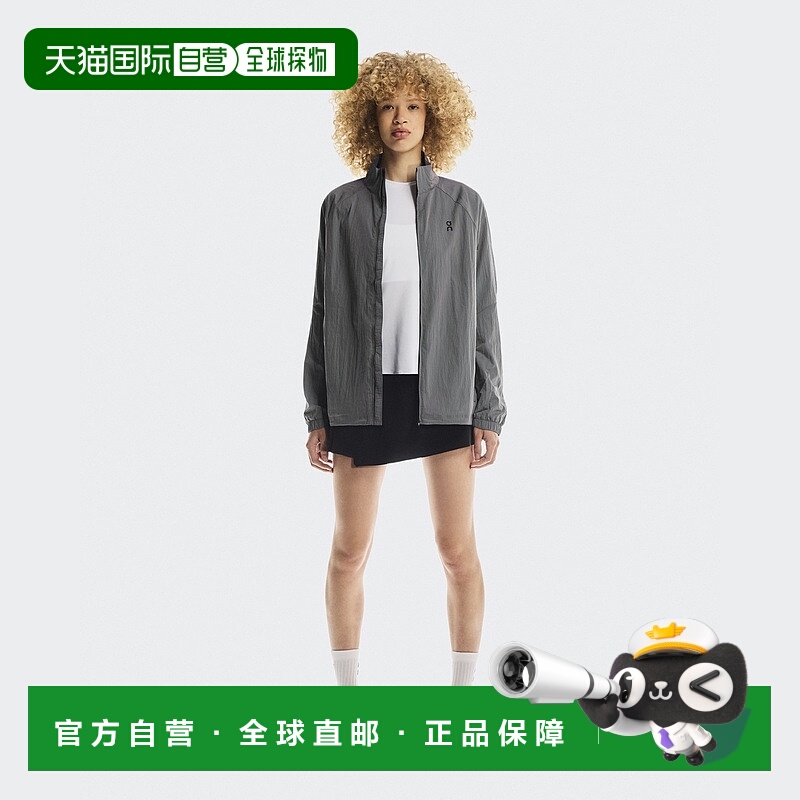 自营欧洲直邮ON昂跑 Court系列女士日食色聚酯纤维透气叠穿外套