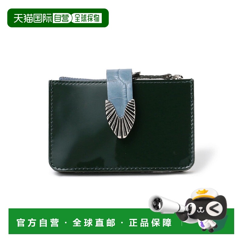 1h可退 日本直邮TOGA TOO 女士皮革钱包 小巧简约设计 精致金属装