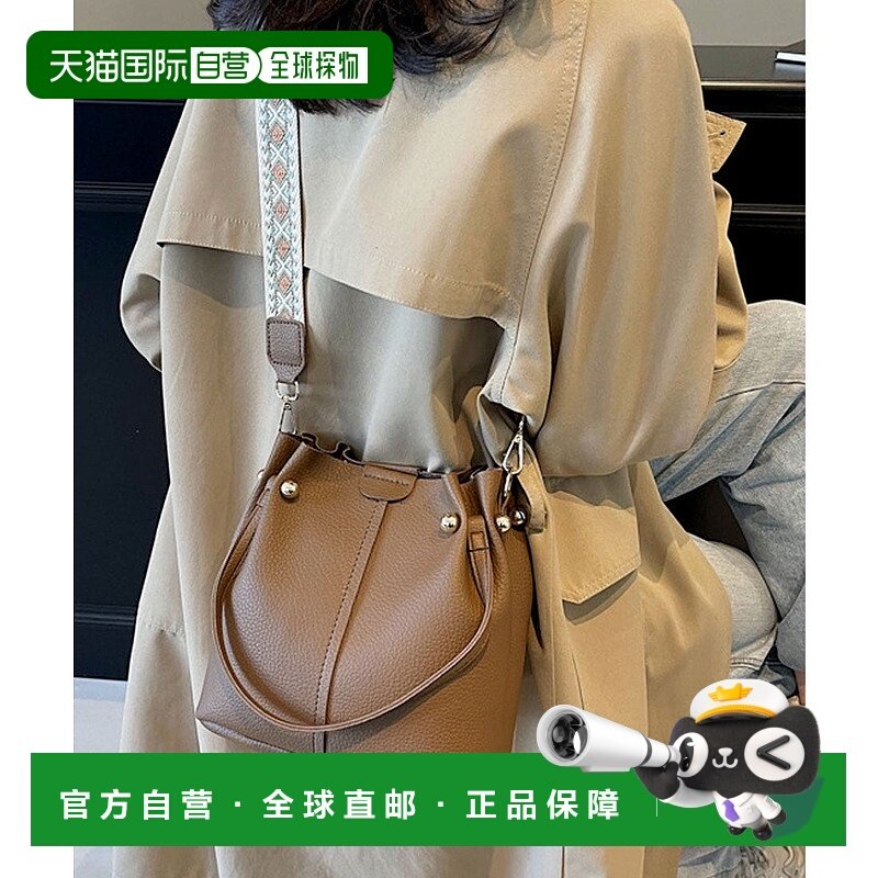 日本直邮florge 2WAY 皮革质感搭扣设计手提包/肩背包 FL8218AW01