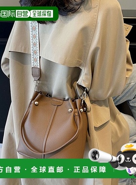 日本直邮florge 2WAY 皮革质感搭扣设计手提包/肩背包 FL8218AW01