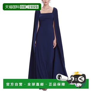自营Marchesa Notte Gown - navy 美国奥莱直发连衣裙礼服