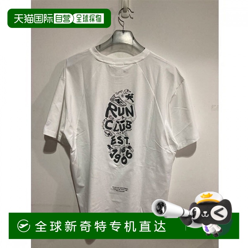 1h可退 韩国直邮newbalance  上装T恤短袖跑步