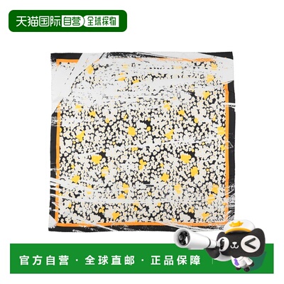 1h可退 香港直邮潮奢 Lanvin 朗雯 女士 Foulards 围巾 white白色