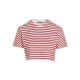 Miu MJN45212P7 条纹T恤