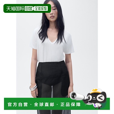 日本直邮MANGO T恤 [MA1658EW036001]女装