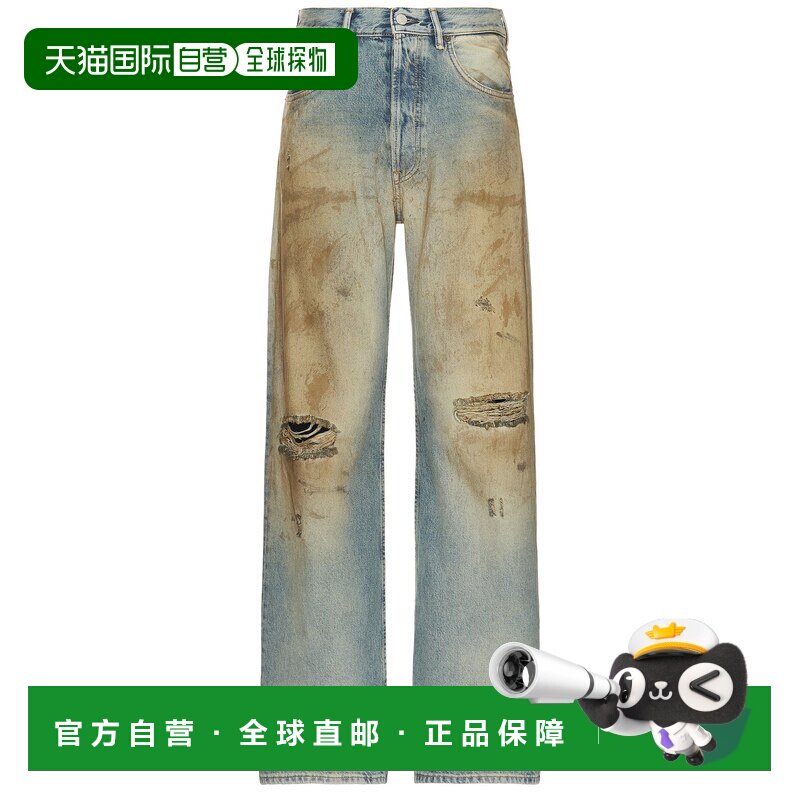 香港直邮AcneStudios艾克妮2021M Penicillin男士牛仔长裤牛仔裤图片