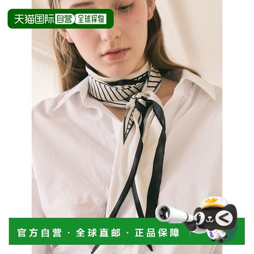 韩国直邮RaJu 女士丝巾305847530 Diamond Silk Scarf_2 Color