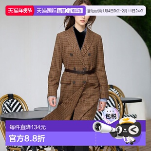 日本直邮Uniqlo 无 双层长款大衣 优衣库479665羊毛西装