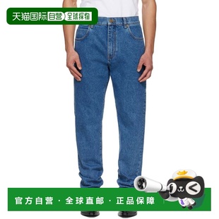 男士 蓝色 Straight 1h可退 牛仔裤 巴尔曼 Cut 香港直邮Balmain