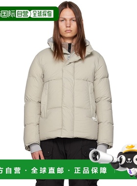 1h可退 香港直邮Canada Goose 加拿大鹅 男士 米色 Everett 羽绒