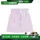 香港直邮Molo 童装 女童 1h可退 Allie 格纹短裤 purple紫色 舒适