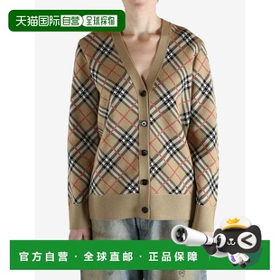 Cardigan开衫 美国直邮BURBERRY Check Gloria Women