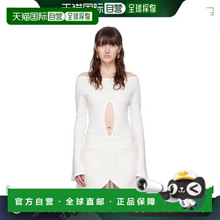 女士 Courreges 白色 Drop 224JBD09 1h可退 连体衣 香港直邮潮奢