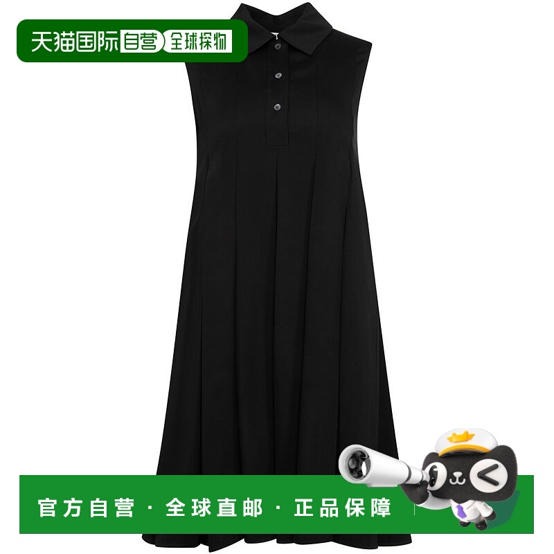 1h可退 香港直邮潮奢 LOEWE 罗意威 女士 Trapeze弹性粘胶连衣裙