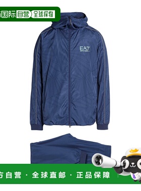 1h可退 香港直邮潮奢 Ea7 男士 Outfit 运动运动装 blue蓝色 舒适