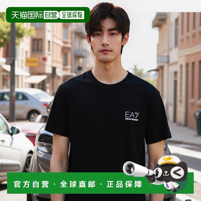 香港直邮EA7 Emporio Armani 圆领logoT恤 2736964A209短袖阿玛尼