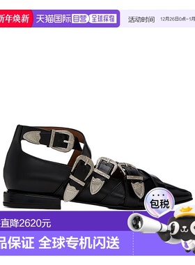 香港直邮Toga Pulla 绕式针扣踝带平底鞋 FTGPWJ92609021