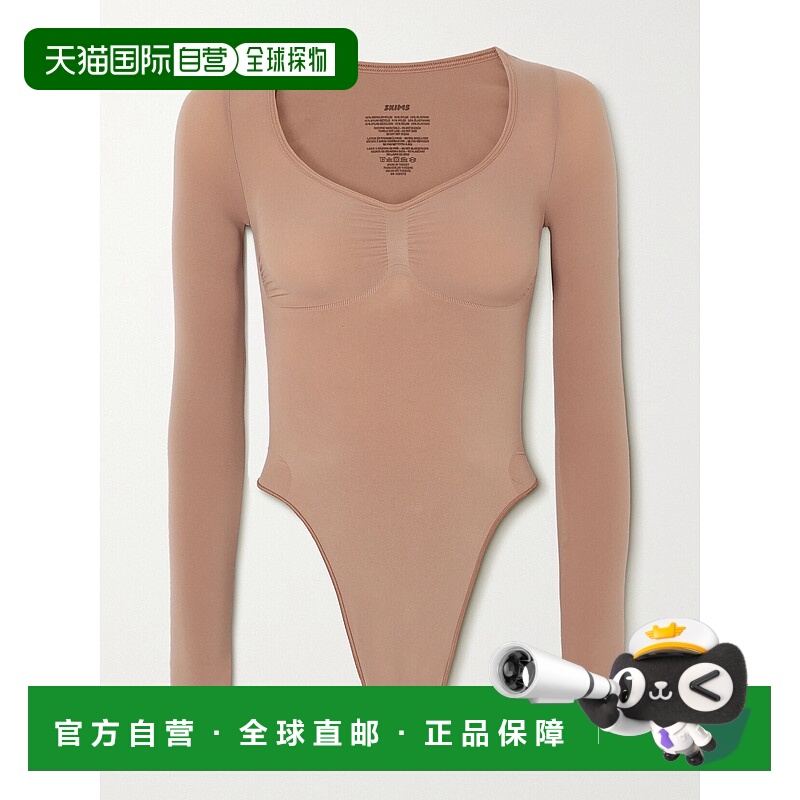 1h可退 香港直邮潮奢 SKIMS 女士 Sculpt Thong - Sienna 无缝长