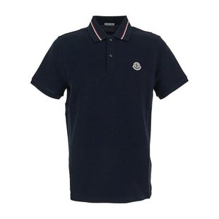 盟可睐 男士 标志贴片短袖 J10918A0002189A16 Moncler Polo 衫