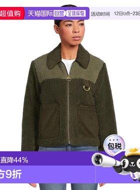 1h可退 香港直邮barbour 巴伯尔 女士 Malena 抓绒夹克  舒适时尚