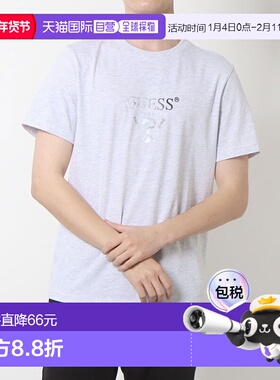日本直邮Guess 无框三角 logo T恤 [GU1432EM28681]