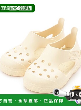 1h可退 日本直邮petit main 儿童可爱圆头凉鞋 9752402新款