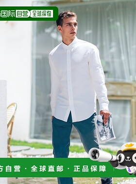 香港直邮GIVENCHY 男士衬衫 BM60ZH140C100 SS2024 白色