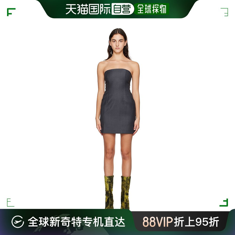 香港直邮潮奢 WYNN HAMLYN  女士 灰色 Tandi 连衣裙 PF23DR23601 女装/女士精品 连衣裙 原图主图