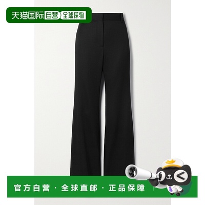 1h可退 香港直邮NILI LOTAN 女士 Arielle 羊毛斜纹布喇叭裤 1158
