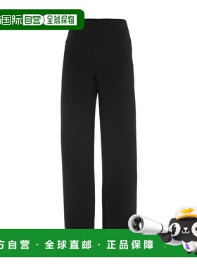 香港直邮Norma Kamali 高腰宽松休闲裤 KK4257PL111阔腿裤喇叭裤