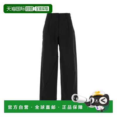 香港直邮HERNO 女士休闲裤 PT00057DL12846S9300 AW2025 黑色