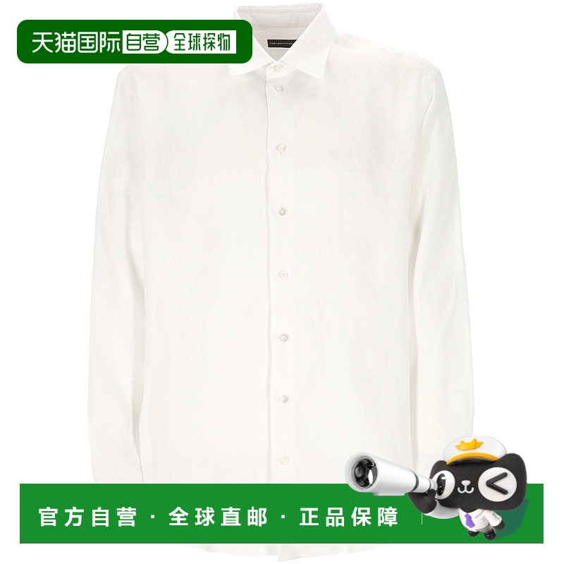 1h可退 香港直邮EMPORIO ARMANI 男士衬衫 01SM0L010F9100 SS2025