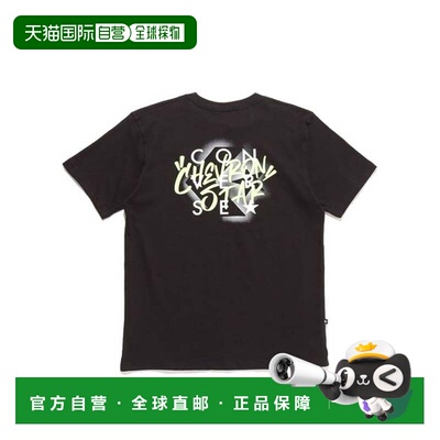 日本直邮GRAFITI PT SS TEE 男士T恤 Licorice色匡威短袖上衣男装