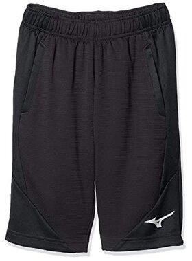 日本直邮Mizuno美津浓修身儿童足球运动裤130黑色 P2MD0036