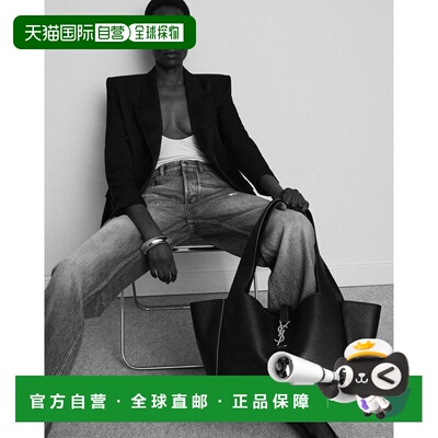 欧洲直邮YSL（圣罗兰）LE 5 À 7 BEA EN CUIR GRAINÉ