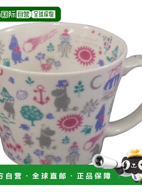 【日本直邮】yamaka山加商店 姆明New Bon 汤杯 MM324-36陶瓷瓷器