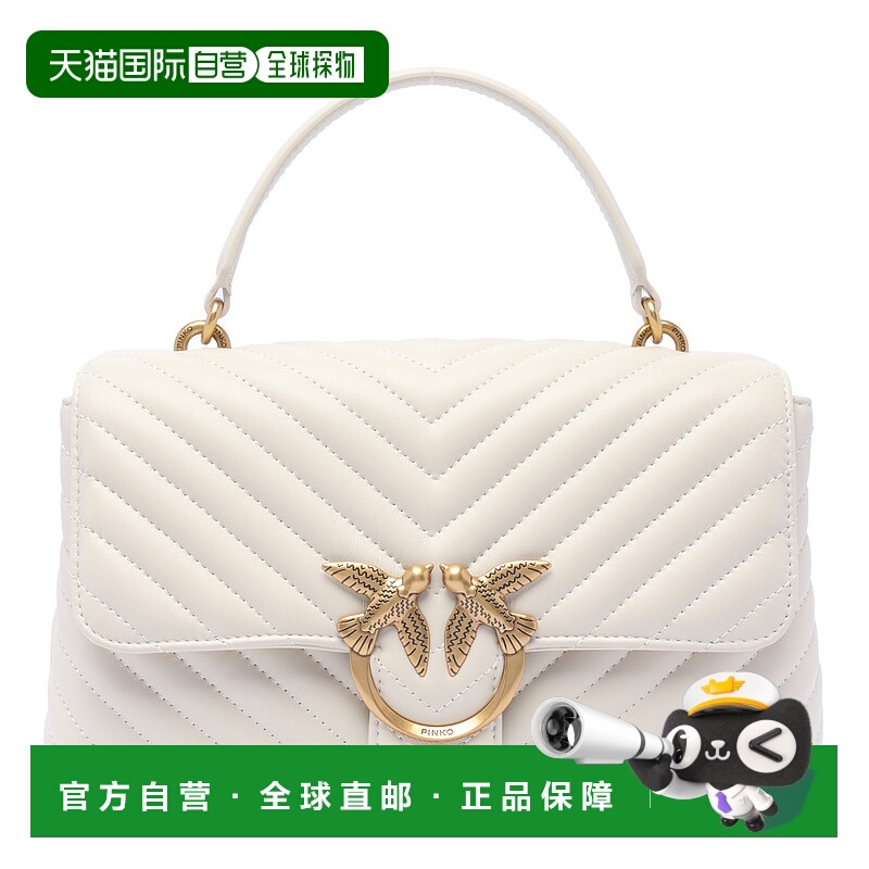 香港直邮PINKO 女士斜挎包 100043A0GKZ14Q AW2025 浅棕色 'Class