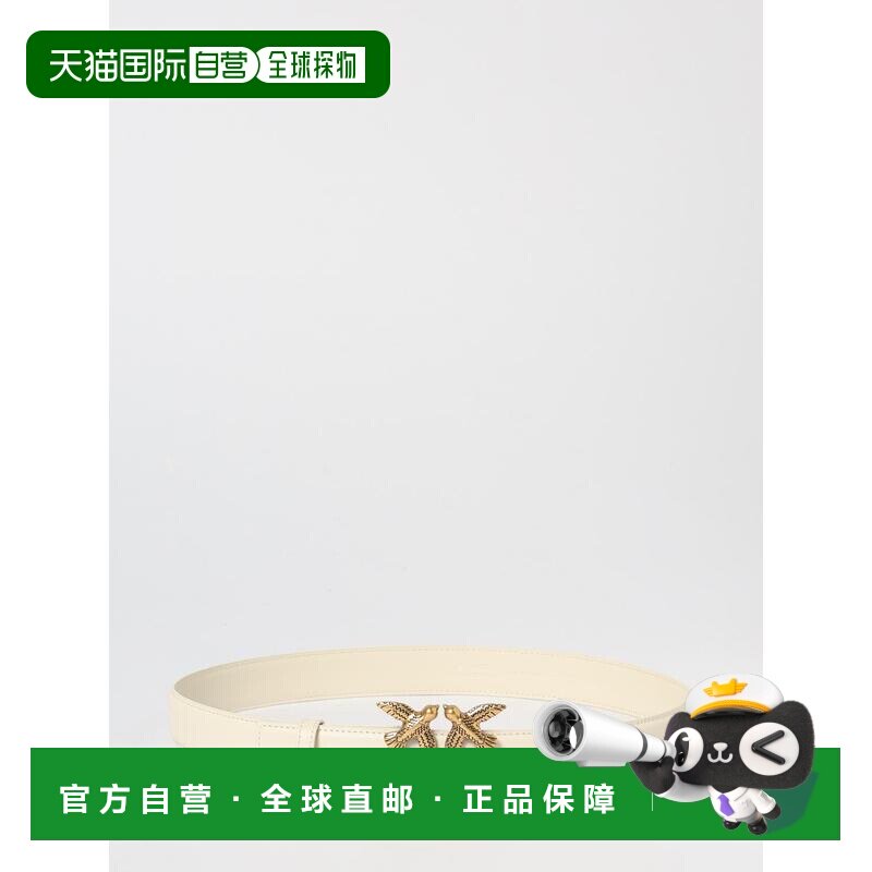 香港直邮PINKO 女士腰带 100125A0F1Z14Q SS2026 白色 Cintura in图片