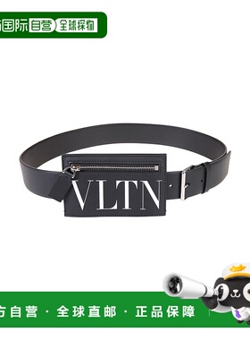 香港直邮VALENTINO 男士腰带 UY2T0S12RDM0NO SS2021 黑色 BUCKLE