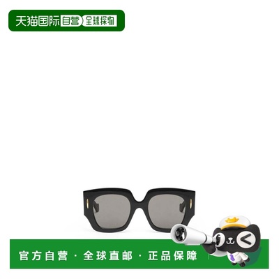 1h可退 欧洲直邮LOEWE（罗意威）女士 醋酸纤维方形 Screen 太阳