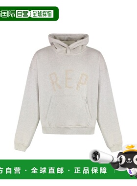 1h可退 香港直邮Represent 男士 棉质连帽衫 MLM4121130 grey灰色
