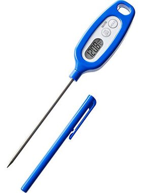 日本直邮TANITA百利达温度计 防水 50-250度 蓝色TT-508NBL棒式