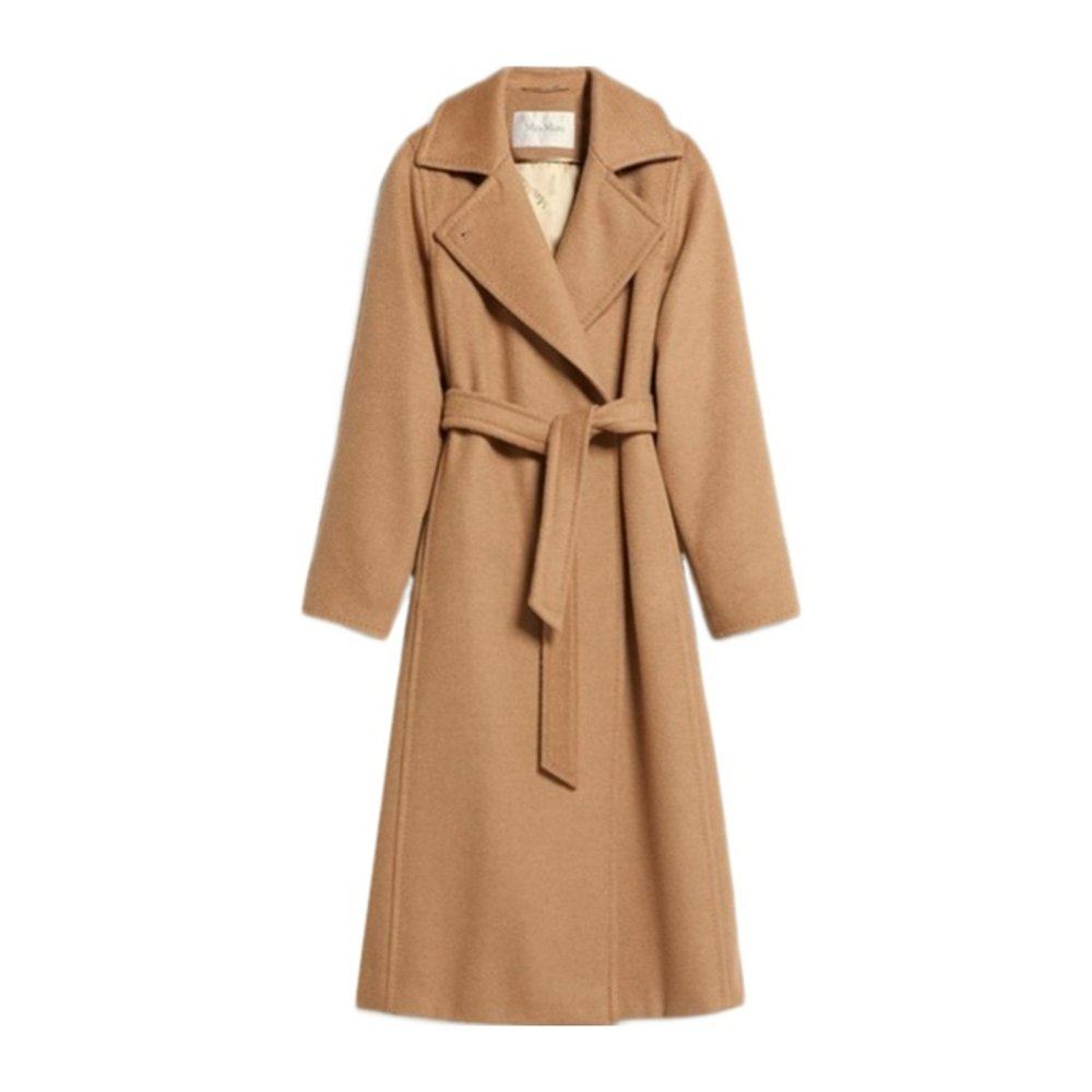 MAX MARA 女士外套 1016063906006 AW2023 花色 长袖羊绒大衣