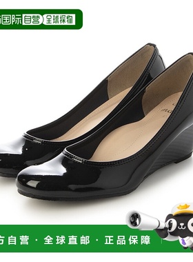 【日本直邮】bakerloo女士雨鞋女鞋一脚蹬坡跟鞋浅口秋冬女浅口单