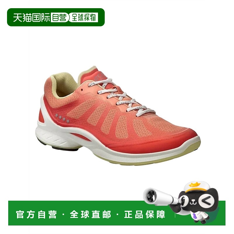 自营eccoWomen's Biom Fjuel Sneaker In Coral Blush Popcorn -