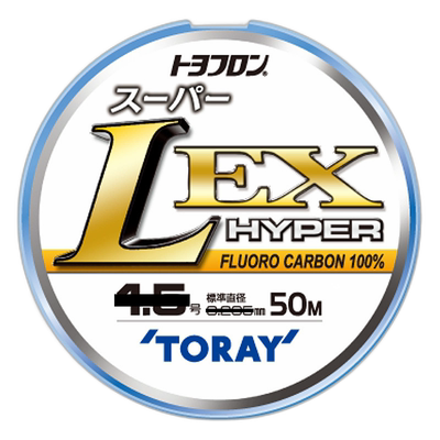 日本直邮东丽 Toyoflon Super L/EX Hyper 50m 5 号自然色