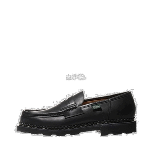 韩国直邮Paraboot时尚皮鞋男款商务鞋百搭Reims Noir (0994 12)