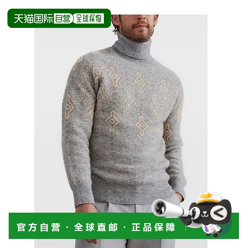 香港直邮Brunello Cucinelli 高领毛衣 MSO708403CJF83